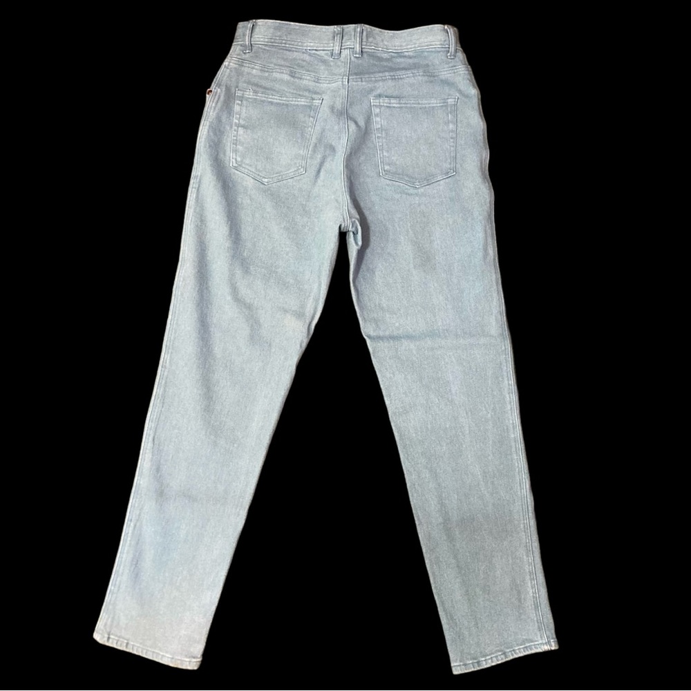 NWOT St. John's Bay Vintage 80s 90s Jeans Stretch High Rise Denim Blue Size 12